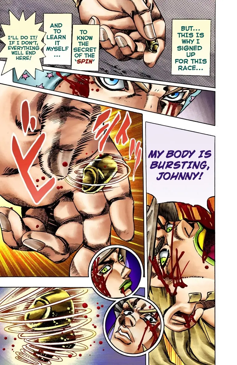 JoJo's Bizarre Adventure Steel Ball Run Colored Manga β Chapter 19 β Page 21