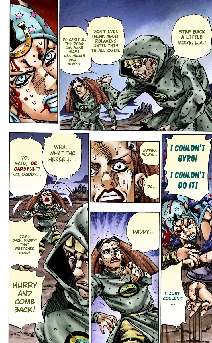 JoJo's Bizarre Adventure Steel Ball Run Colored Manga β Chapter 19 β Page 23