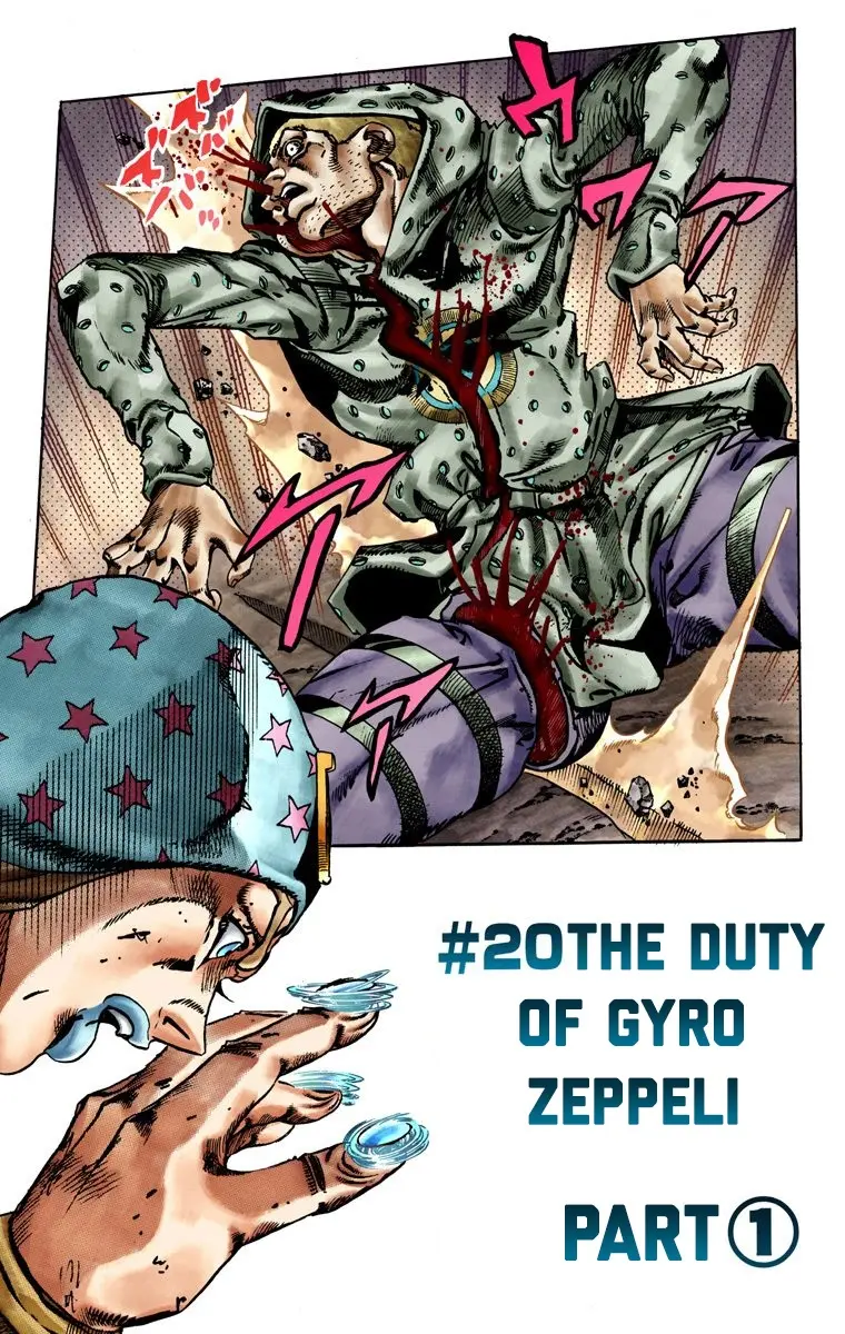JoJo's Bizarre Adventure Steel Ball Run Colored Manga β Chapter 20 β Page 2