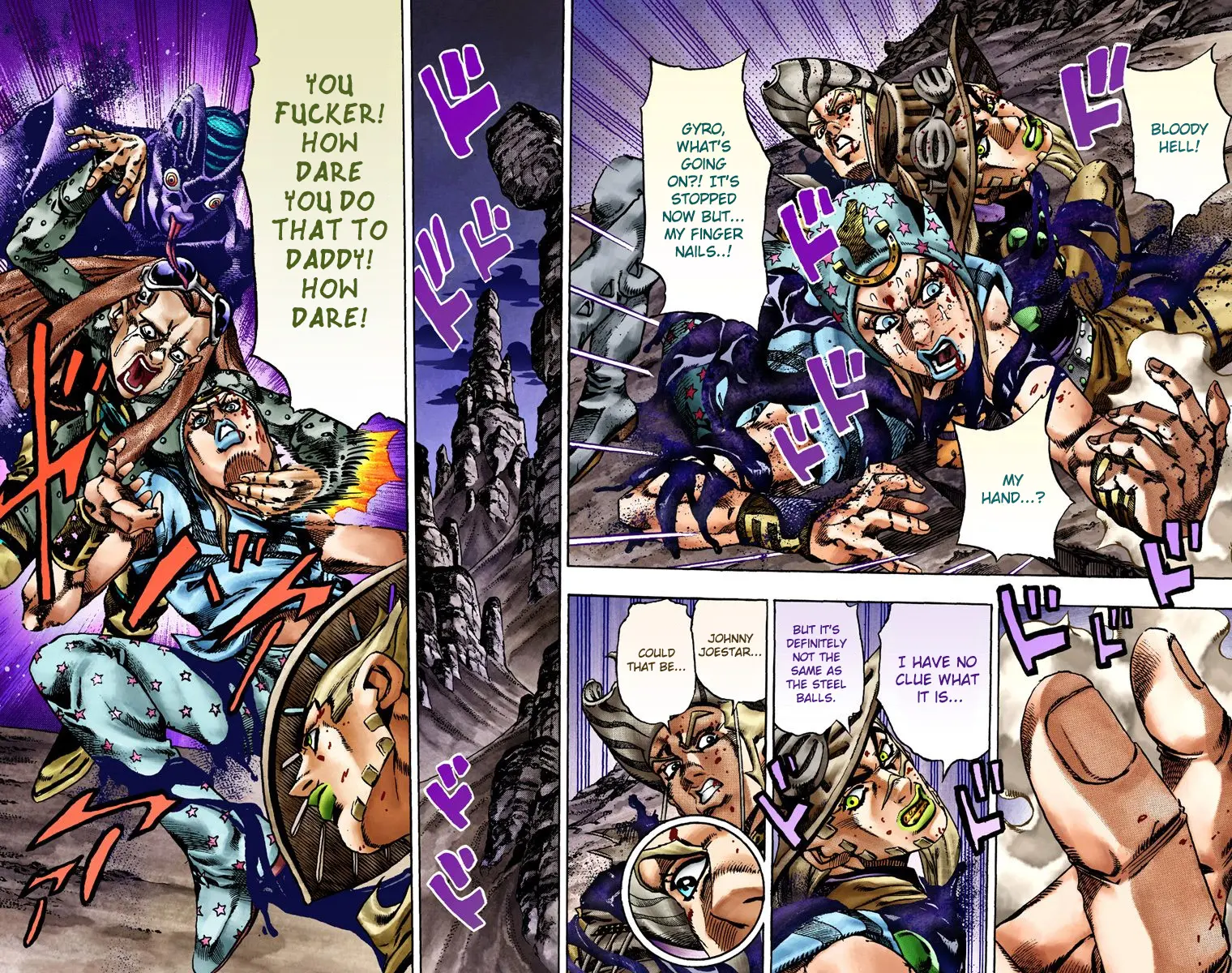 JoJo's Bizarre Adventure Steel Ball Run Colored Manga β Chapter 20 β Page 3