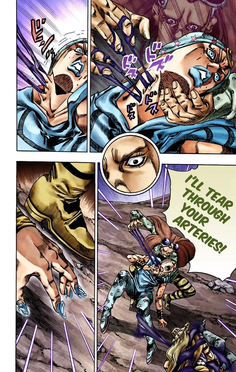 JoJo's Bizarre Adventure Steel Ball Run Colored Manga β Chapter 20 β Page 4