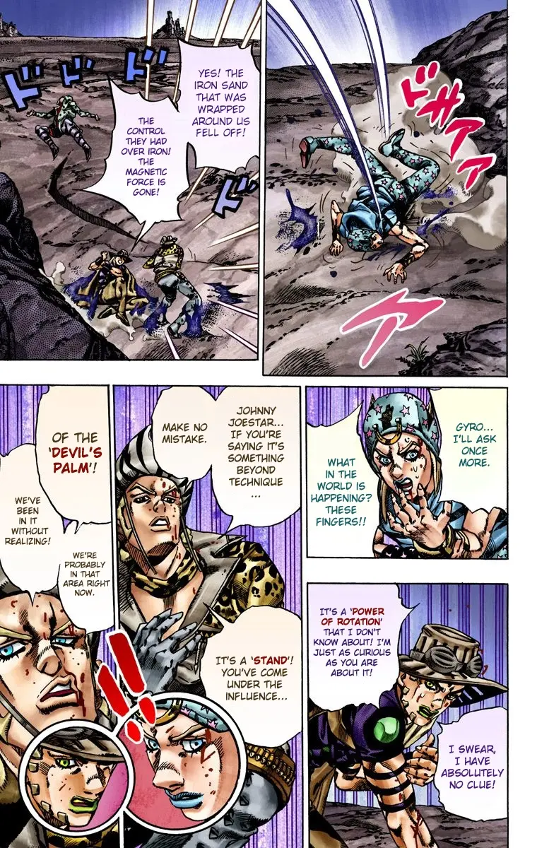 JoJo's Bizarre Adventure Steel Ball Run Colored Manga β Chapter 20 β Page 7