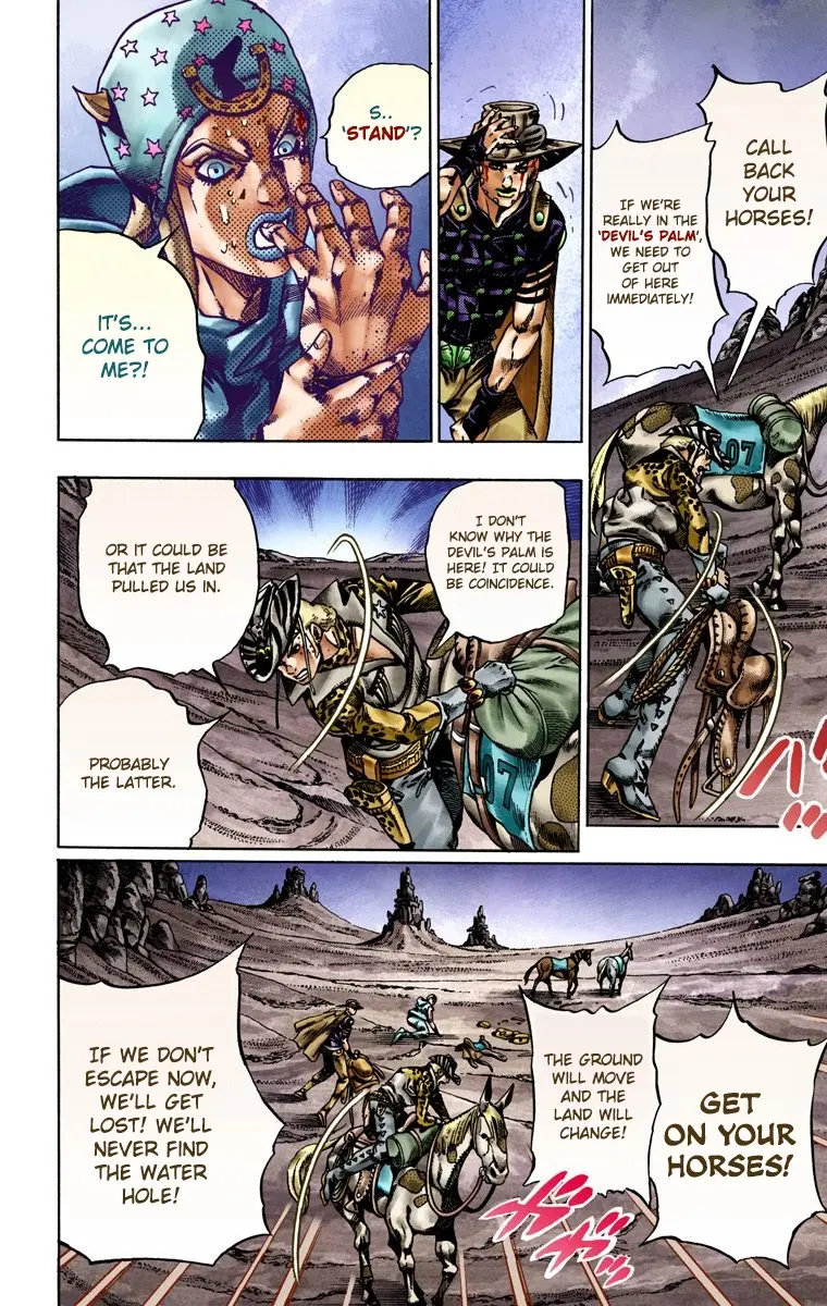 JoJo's Bizarre Adventure Steel Ball Run Colored Manga β Chapter 20 β Page 8