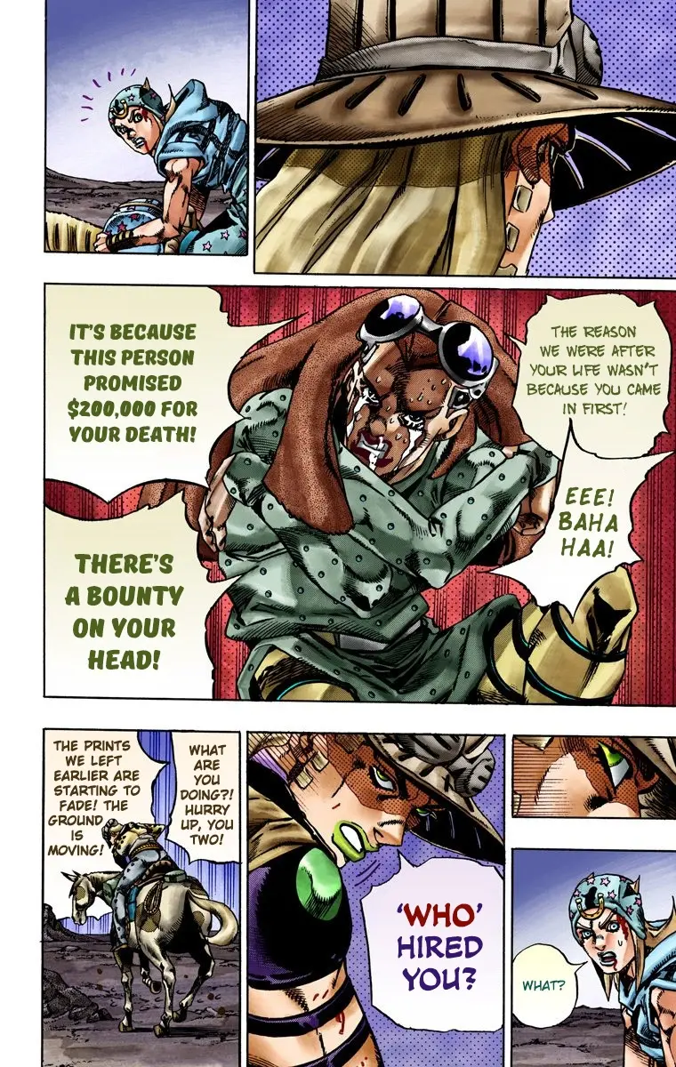 JoJo's Bizarre Adventure Steel Ball Run Colored Manga β Chapter 20 β Page 10