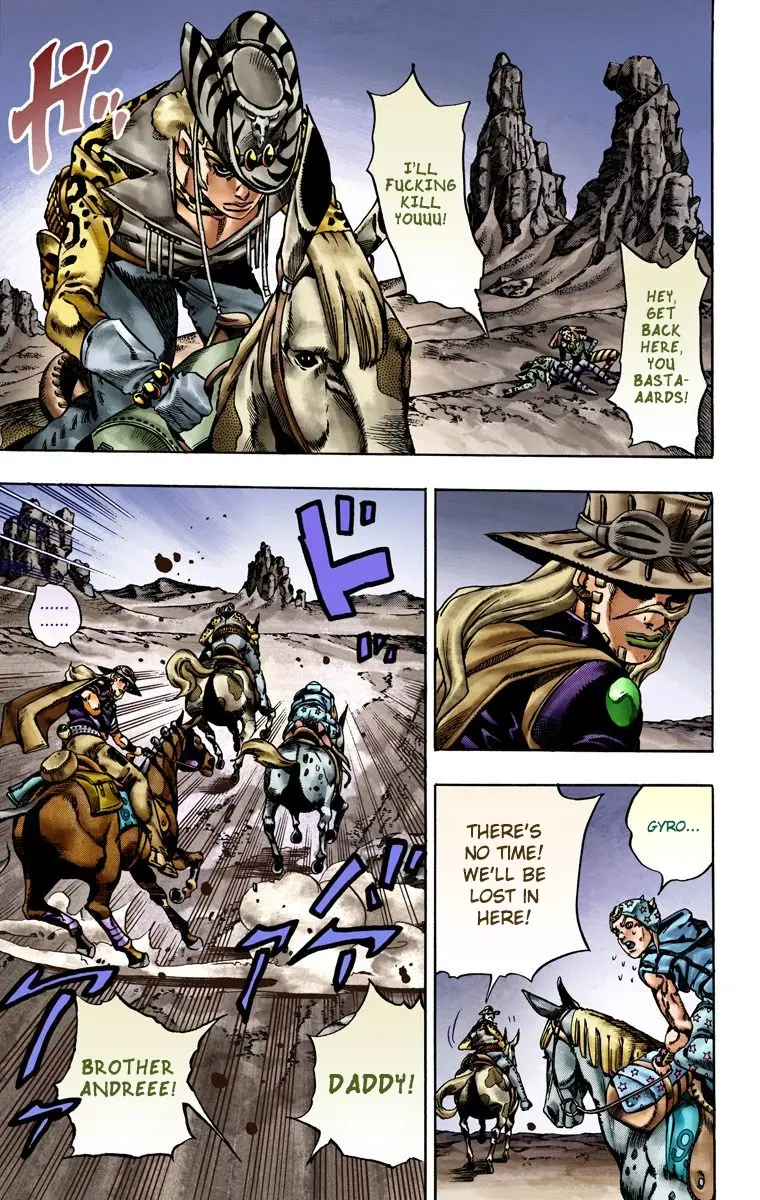 JoJo's Bizarre Adventure Steel Ball Run Colored Manga β Chapter 20 β Page 11