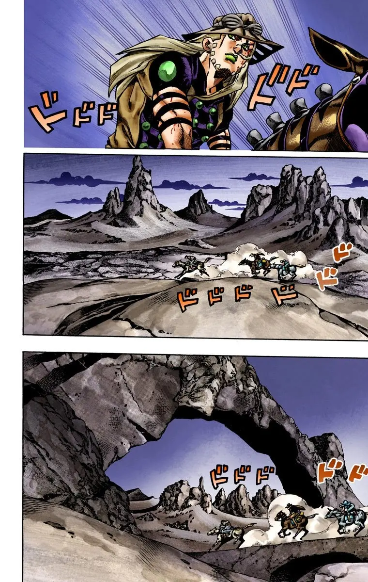 JoJo's Bizarre Adventure Steel Ball Run Colored Manga β Chapter 20 β Page 12
