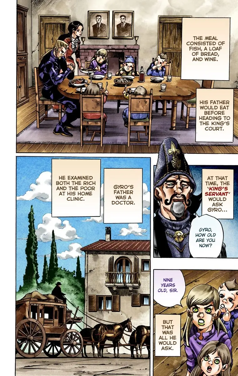 JoJo's Bizarre Adventure Steel Ball Run Colored Manga β Chapter 20 β Page 16