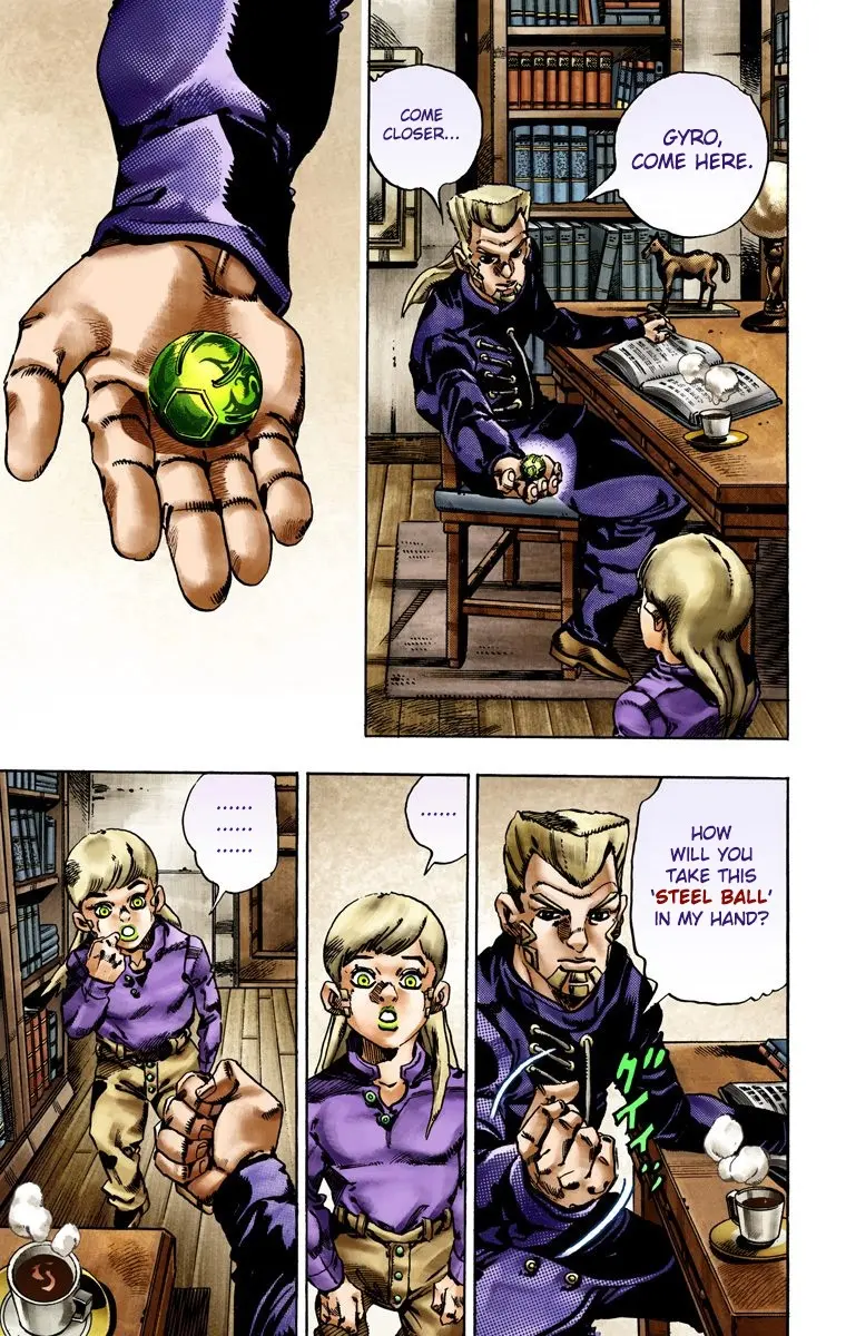 JoJo's Bizarre Adventure Steel Ball Run Colored Manga β Chapter 20 β Page 17