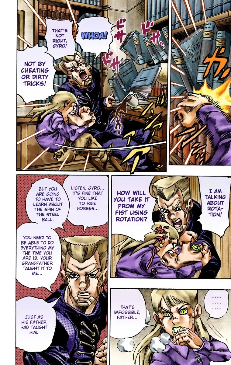 JoJo's Bizarre Adventure Steel Ball Run Colored Manga β Chapter 20 β Page 18