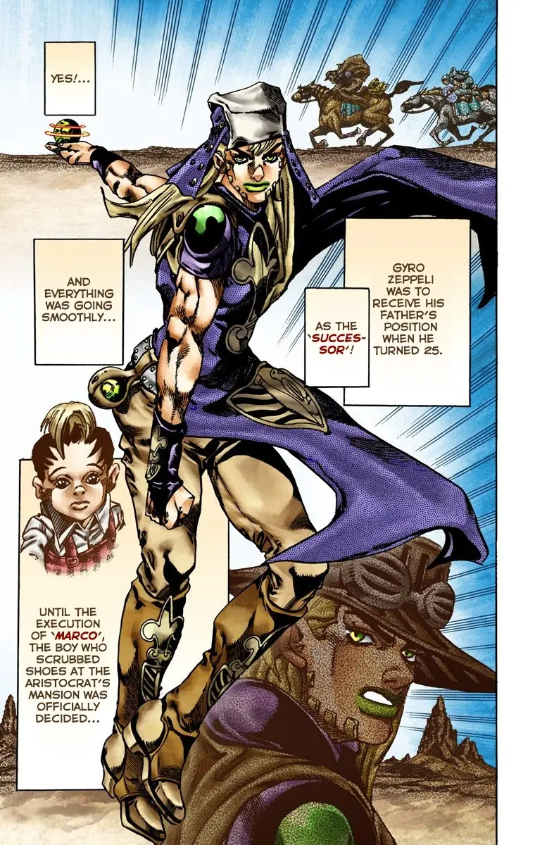 JoJo's Bizarre Adventure Steel Ball Run Colored Manga β Chapter 20 β Page 31