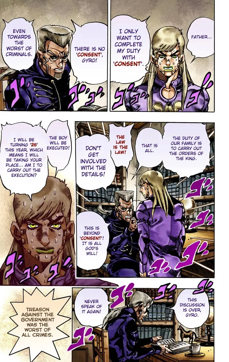 JoJo's Bizarre Adventure Steel Ball Run Colored Manga β Chapter 21 β Page 10