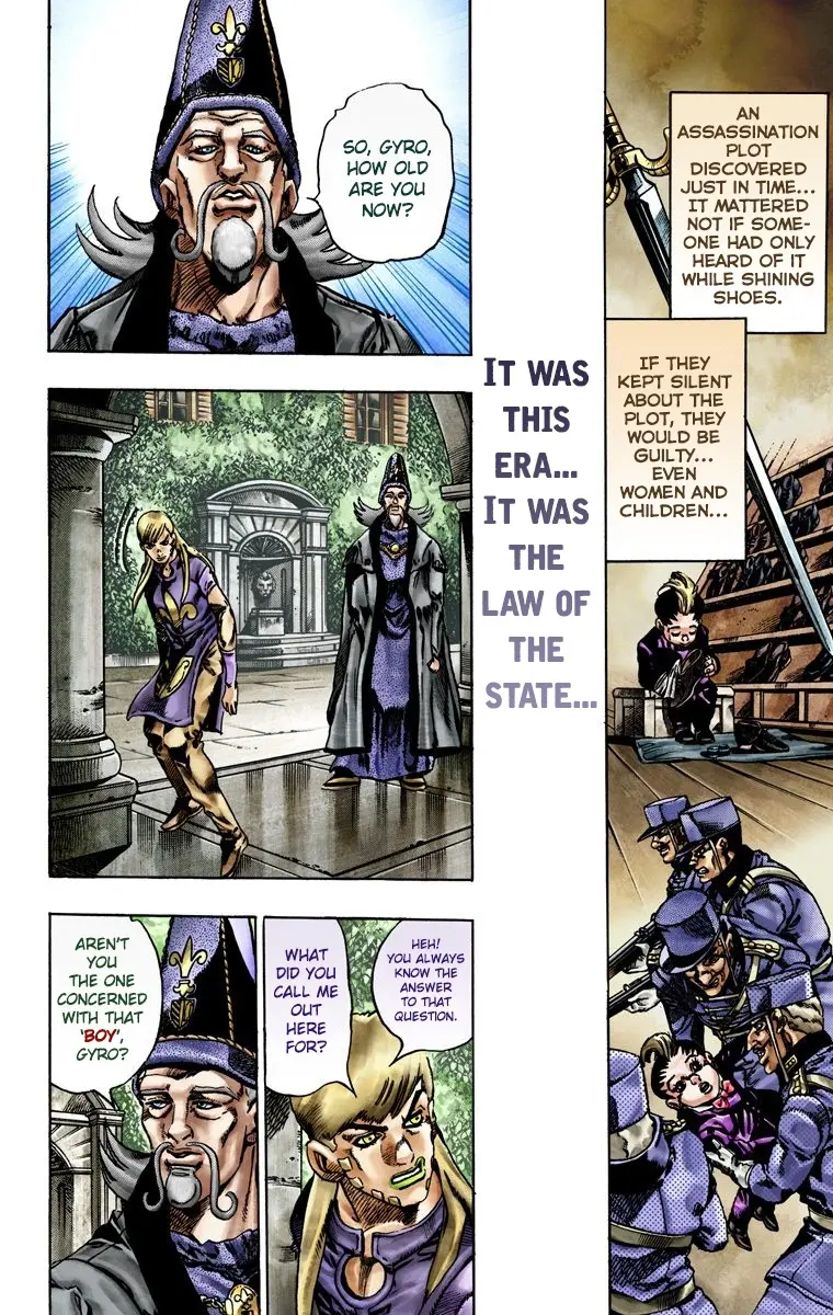 JoJo's Bizarre Adventure Steel Ball Run Colored Manga β Chapter 21 β Page 11