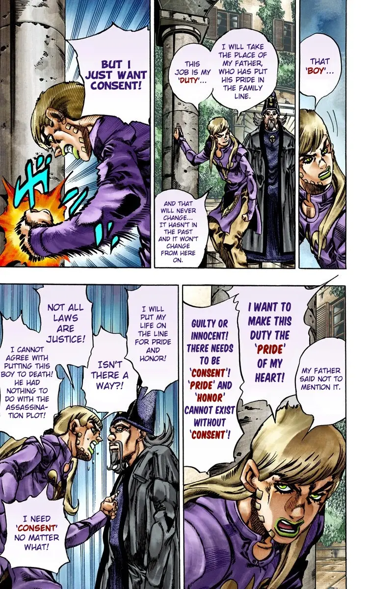 JoJo's Bizarre Adventure Steel Ball Run Colored Manga β Chapter 21 β Page 12