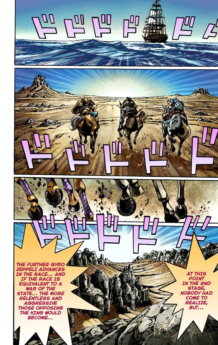 JoJo's Bizarre Adventure Steel Ball Run Colored Manga β Chapter 21 β Page 17