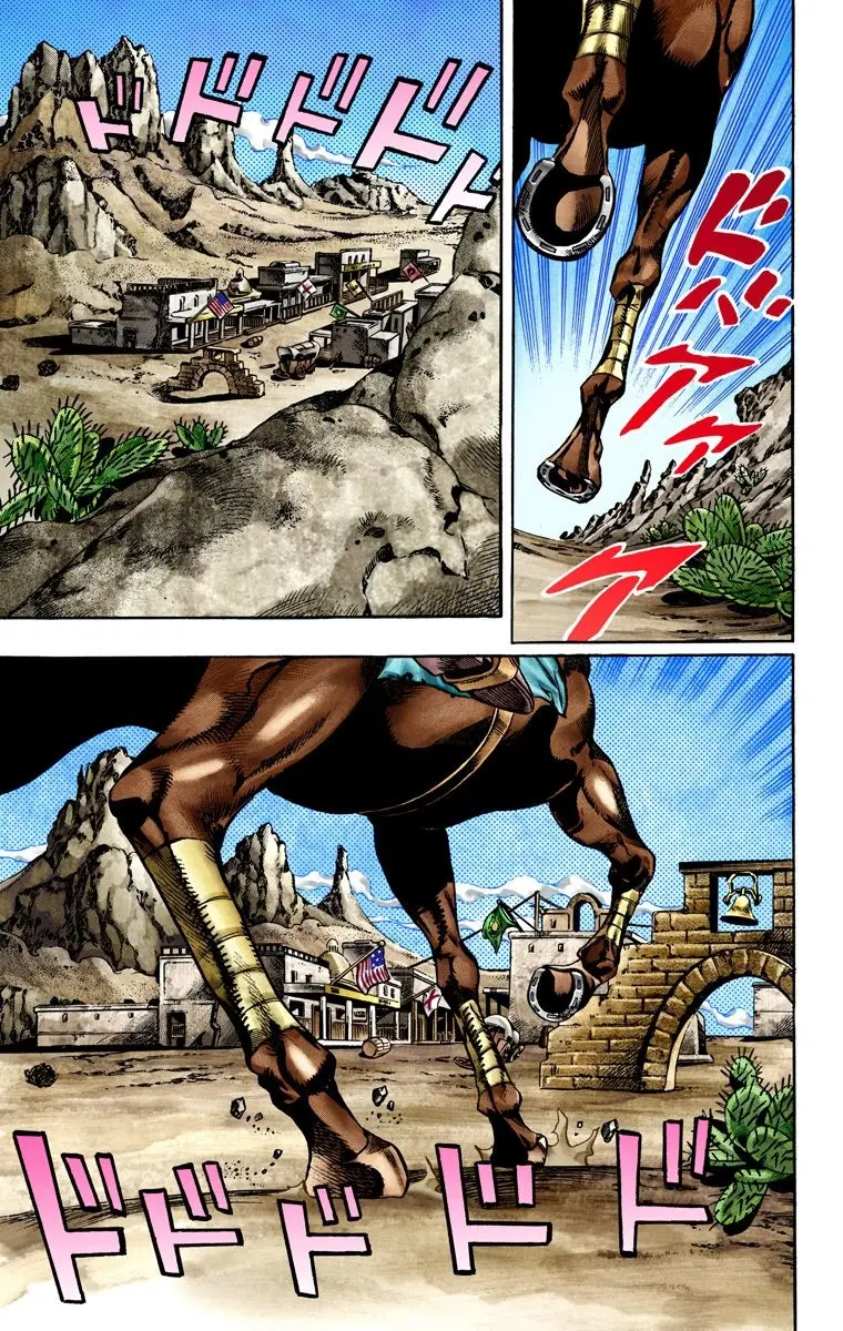 JoJo's Bizarre Adventure Steel Ball Run Colored Manga β Chapter 21 β Page 18