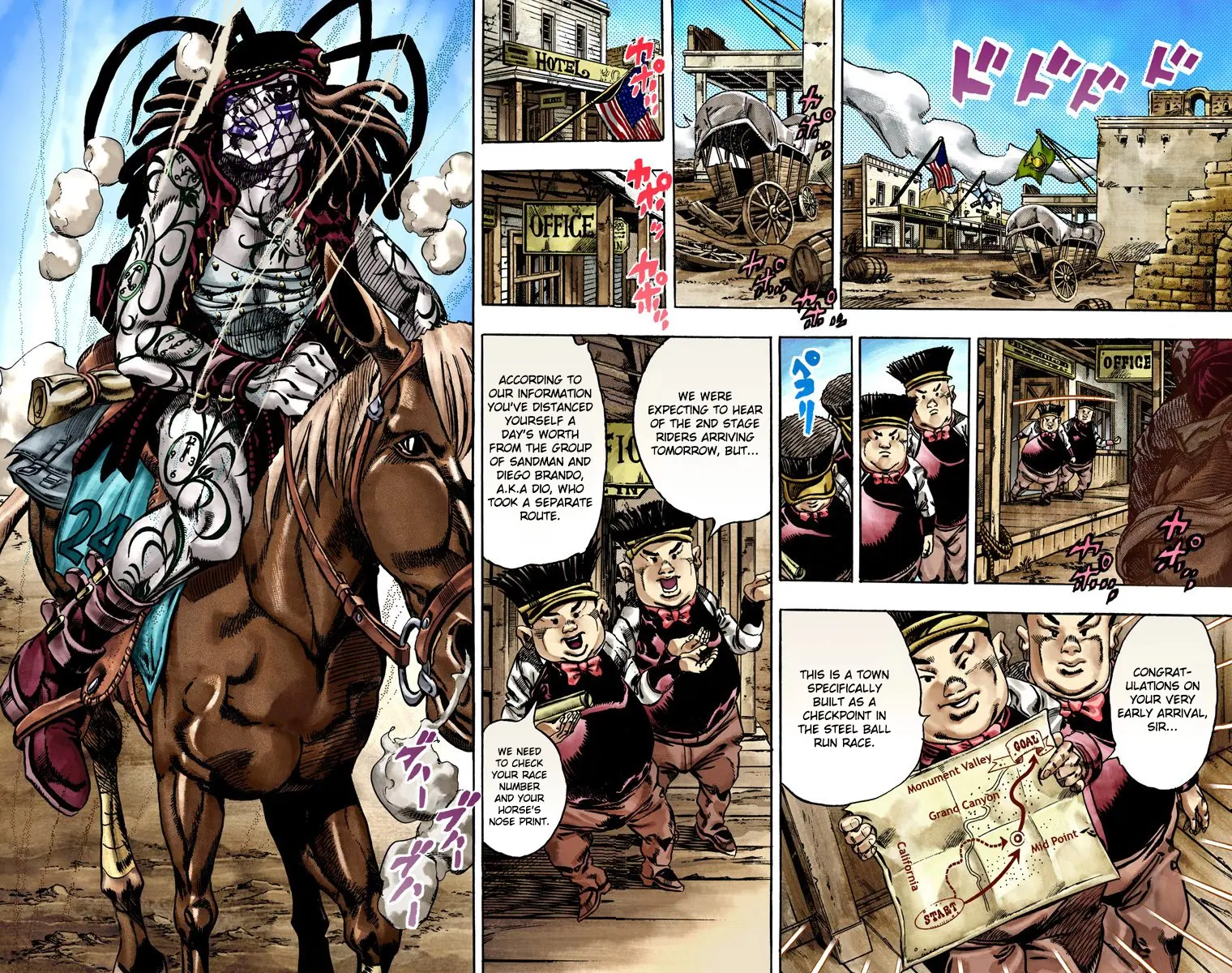 JoJo's Bizarre Adventure Steel Ball Run Colored Manga β Chapter 21 β Page 19