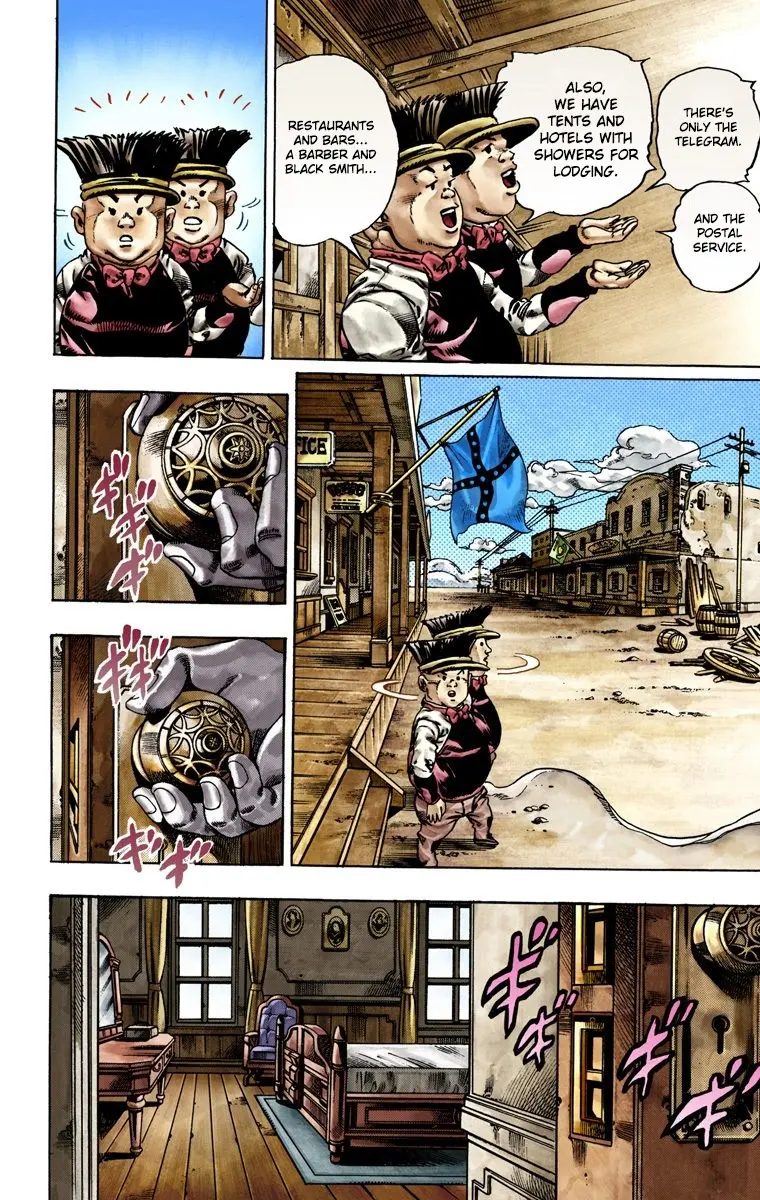 JoJo's Bizarre Adventure Steel Ball Run Colored Manga β Chapter 21 β Page 21