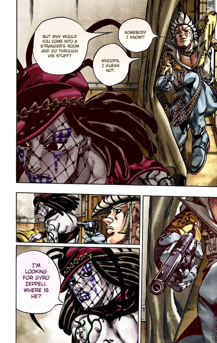 JoJo's Bizarre Adventure Steel Ball Run Colored Manga β Chapter 21 β Page 23
