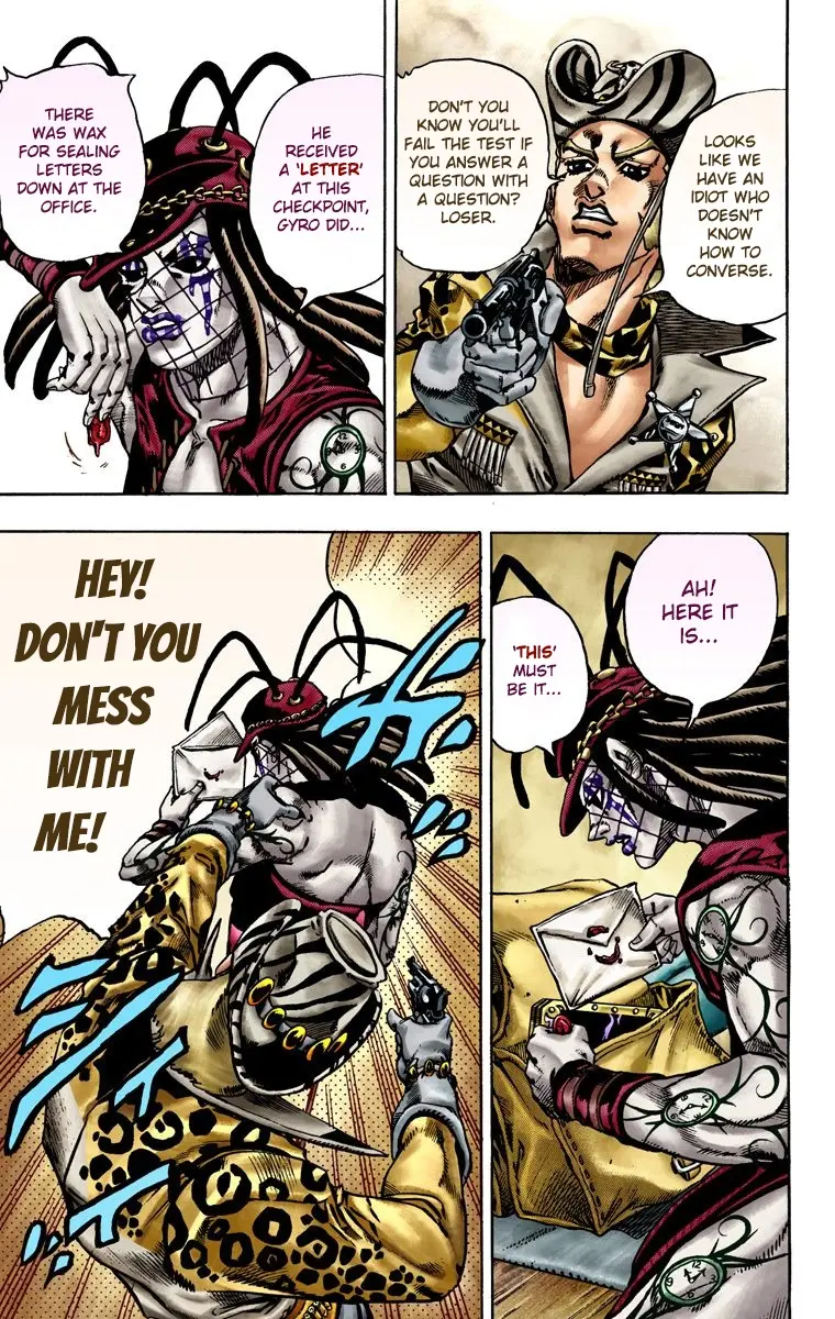 JoJo's Bizarre Adventure Steel Ball Run Colored Manga β Chapter 21 β Page 24