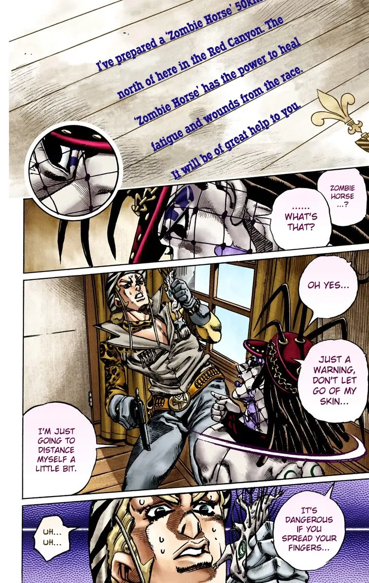 JoJo's Bizarre Adventure Steel Ball Run Colored Manga β Chapter 21 β Page 27