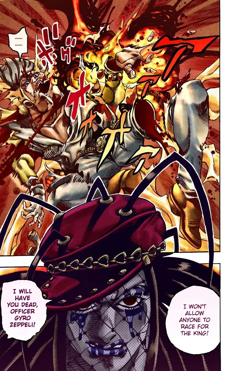 JoJo's Bizarre Adventure Steel Ball Run Colored Manga β Chapter 21 β Page 30