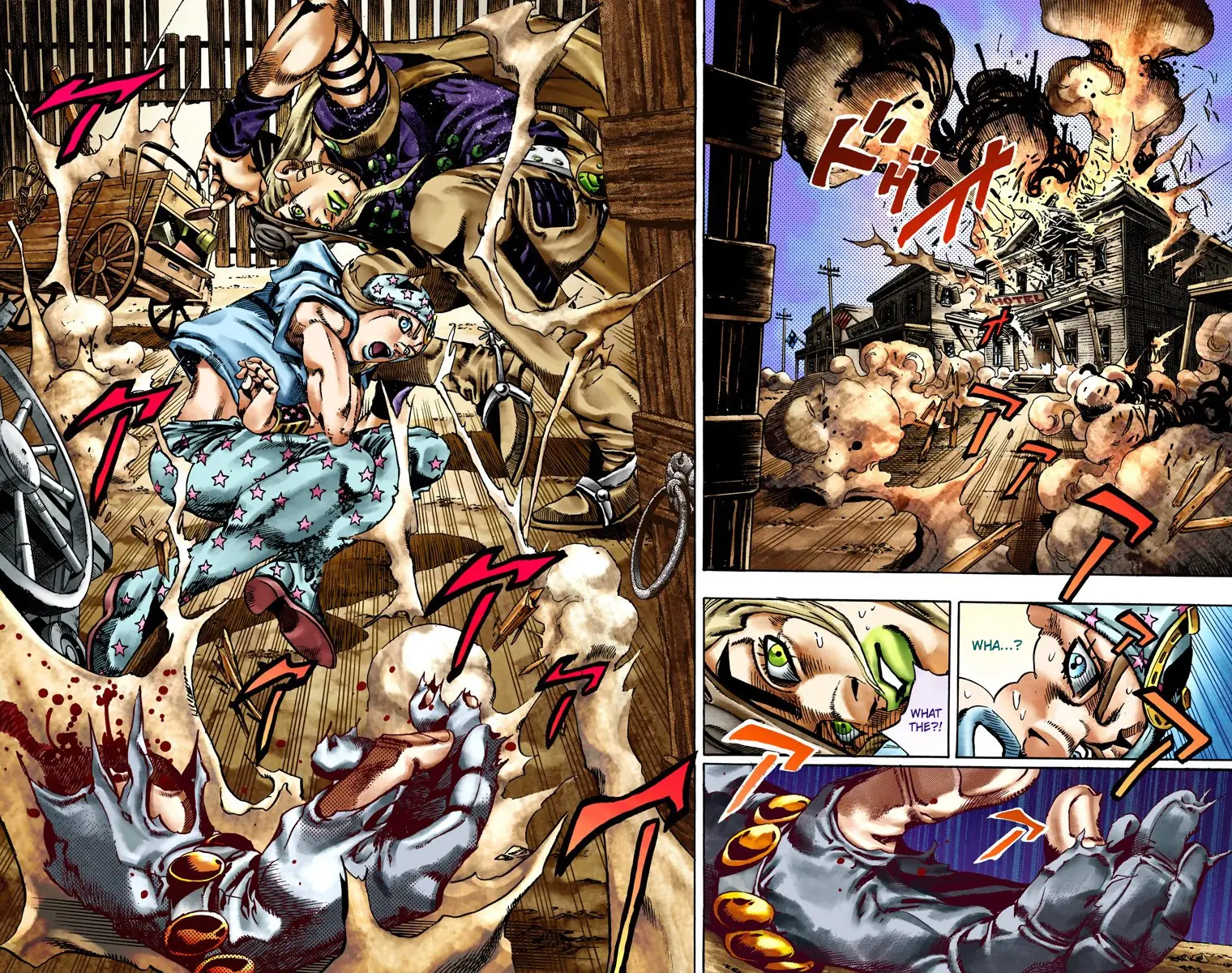 JoJo's Bizarre Adventure Steel Ball Run Colored Manga β Chapter 22 β Page 3