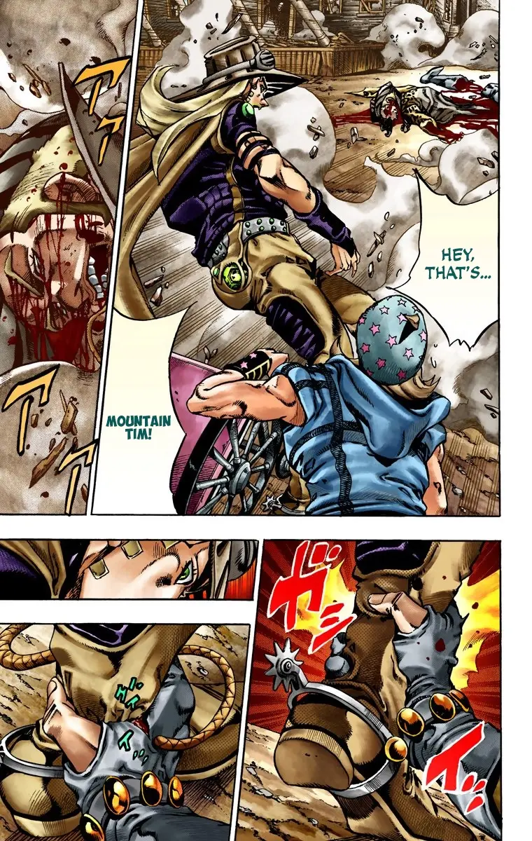 JoJo's Bizarre Adventure Steel Ball Run Colored Manga β Chapter 22 β Page 5