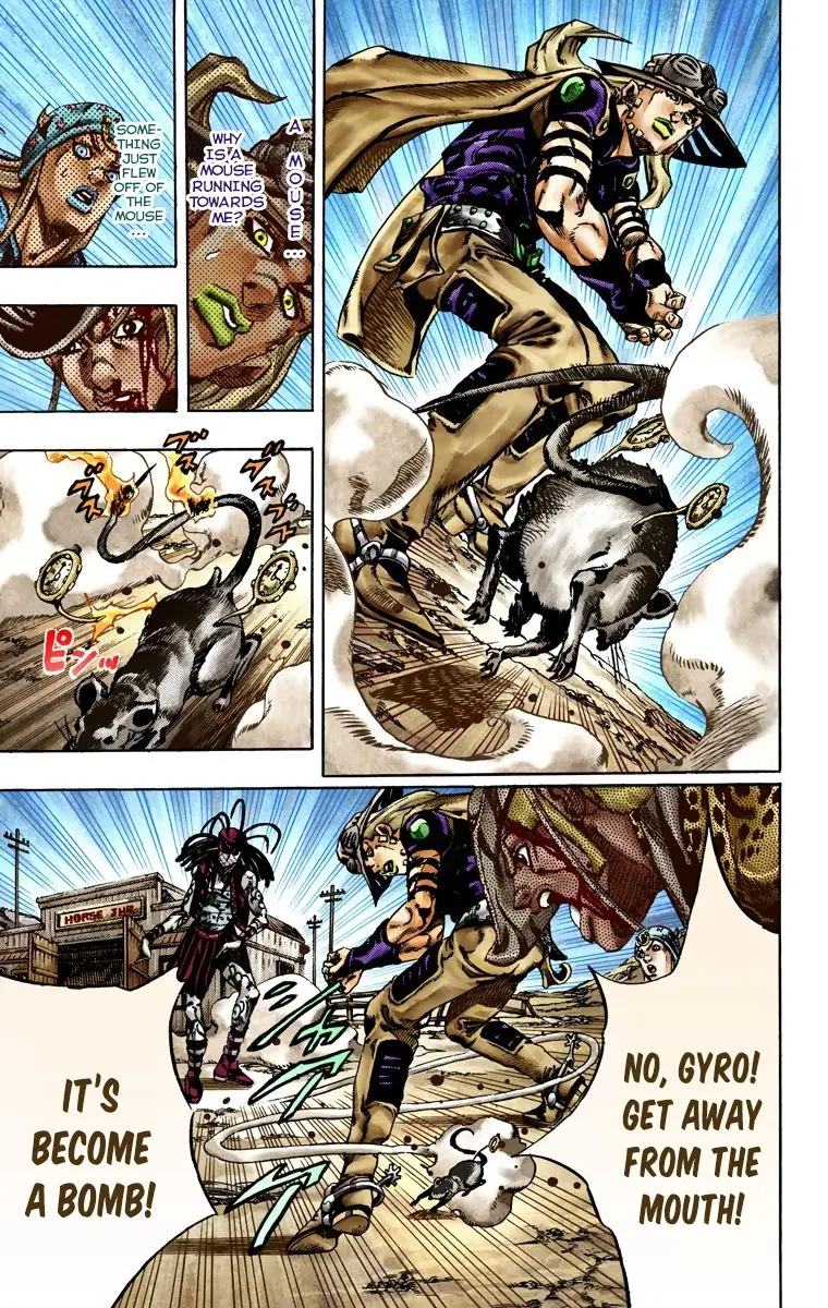 JoJo's Bizarre Adventure Steel Ball Run Colored Manga β Chapter 22 β Page 19