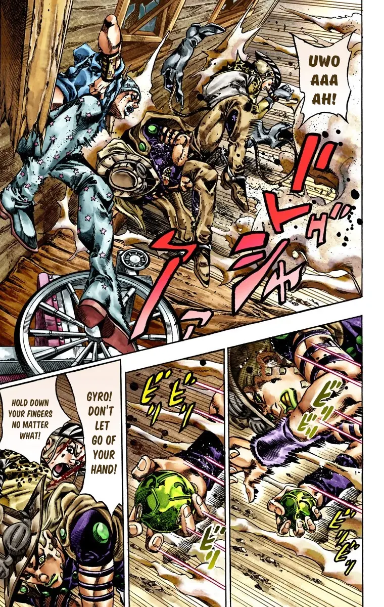 JoJo's Bizarre Adventure Steel Ball Run Colored Manga β Chapter 22 β Page 21