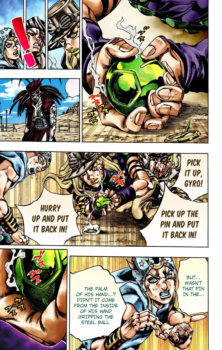 JoJo's Bizarre Adventure Steel Ball Run Colored Manga β Chapter 22 β Page 23