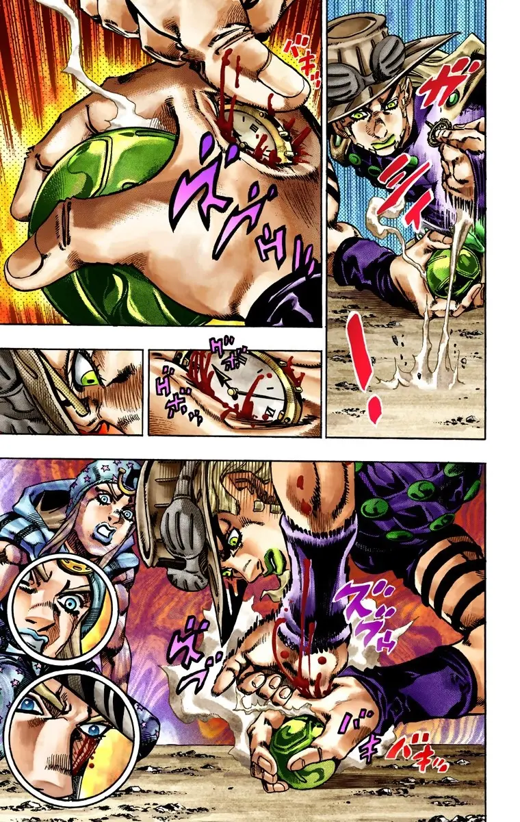 JoJo's Bizarre Adventure Steel Ball Run Colored Manga β Chapter 22 β Page 25