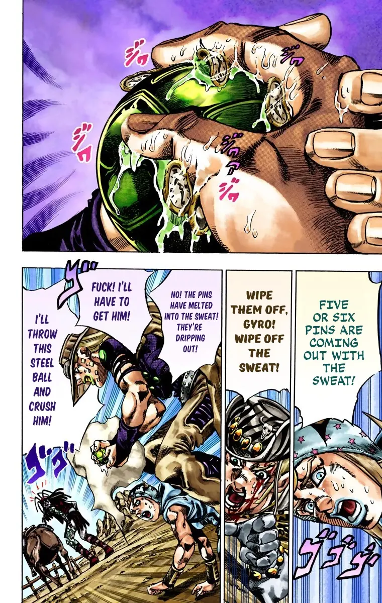 JoJo's Bizarre Adventure Steel Ball Run Colored Manga β Chapter 22 β Page 30