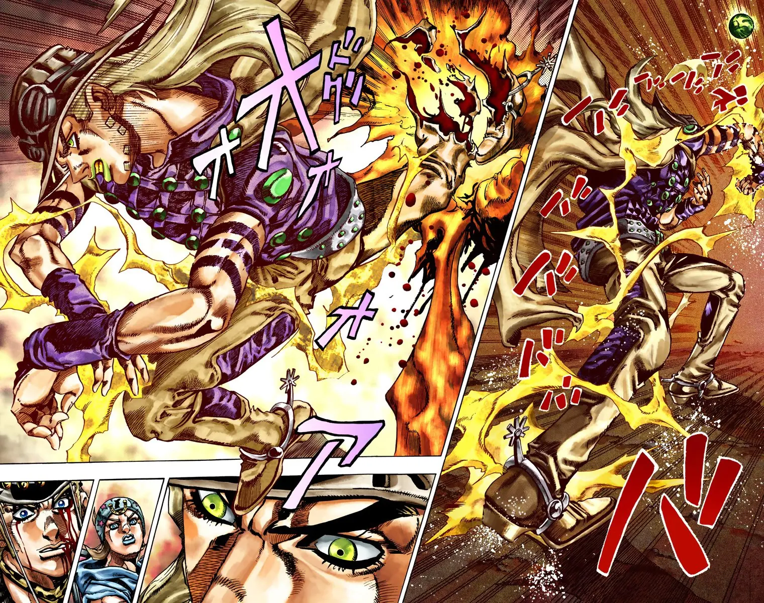 JoJo's Bizarre Adventure Steel Ball Run Colored Manga β Chapter 22 β Page 33
