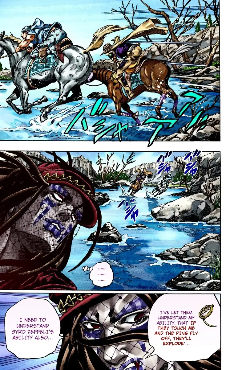 JoJo's Bizarre Adventure Steel Ball Run Colored Manga β Chapter 23 β Page 5