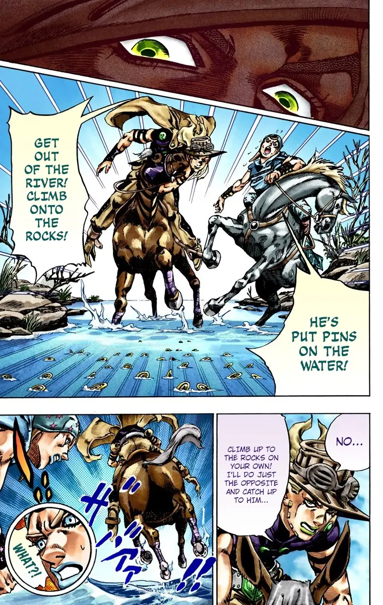 JoJo's Bizarre Adventure Steel Ball Run Colored Manga β Chapter 23 β Page 8