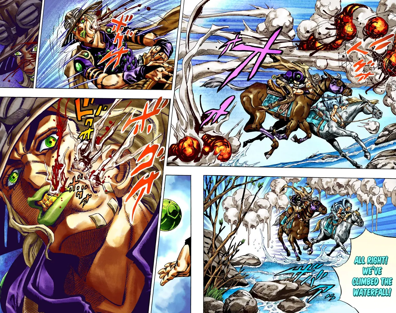 JoJo's Bizarre Adventure Steel Ball Run Colored Manga β Chapter 23 β Page 18