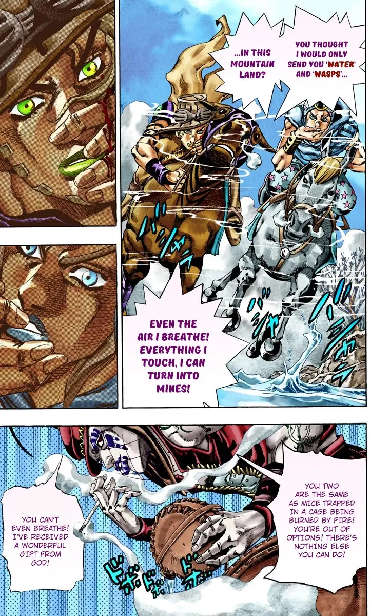 JoJo's Bizarre Adventure Steel Ball Run Colored Manga β Chapter 23 β Page 22
