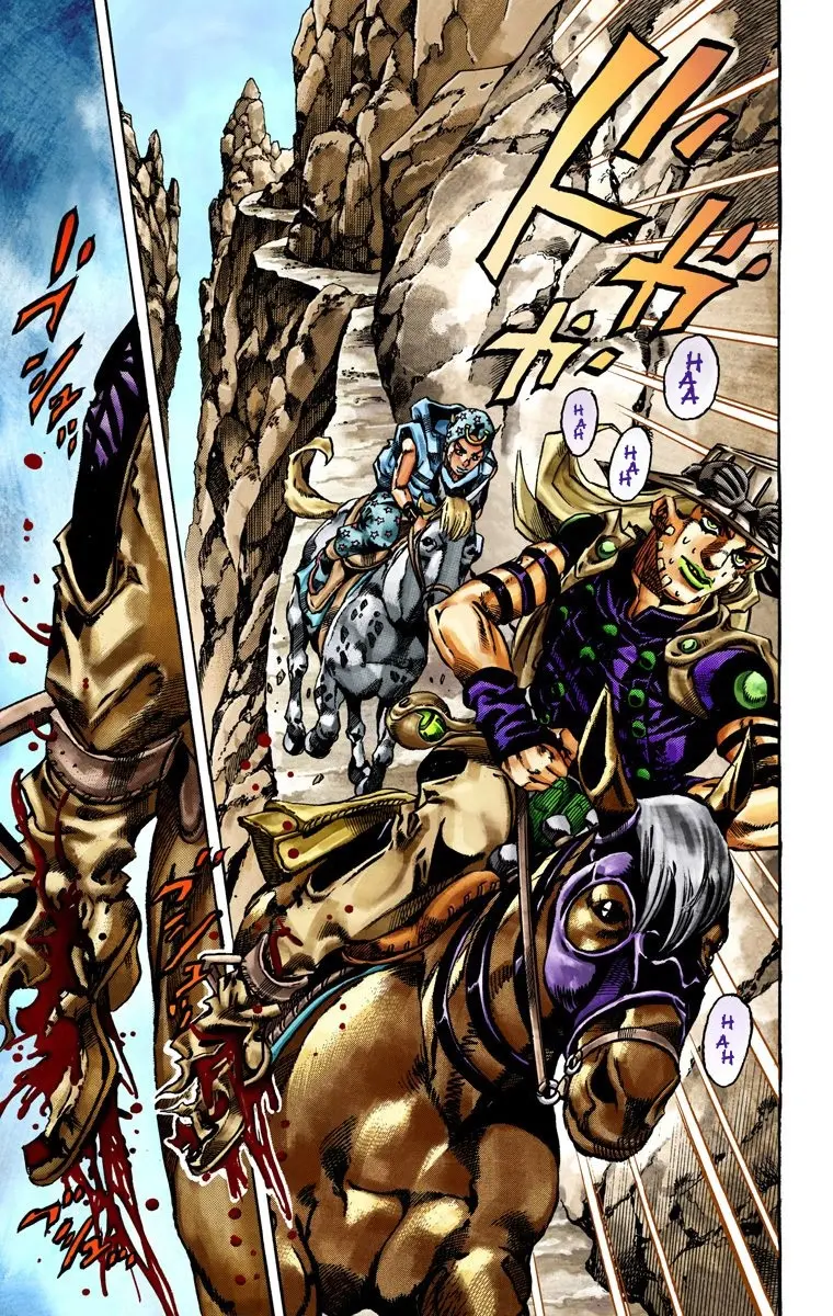 JoJo's Bizarre Adventure Steel Ball Run Colored Manga β Chapter 24 β Page 5