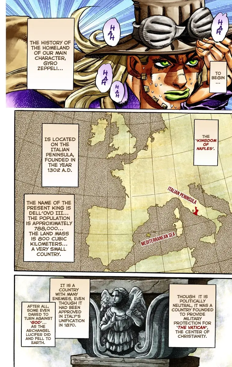 JoJo's Bizarre Adventure Steel Ball Run Colored Manga β Chapter 24 β Page 6