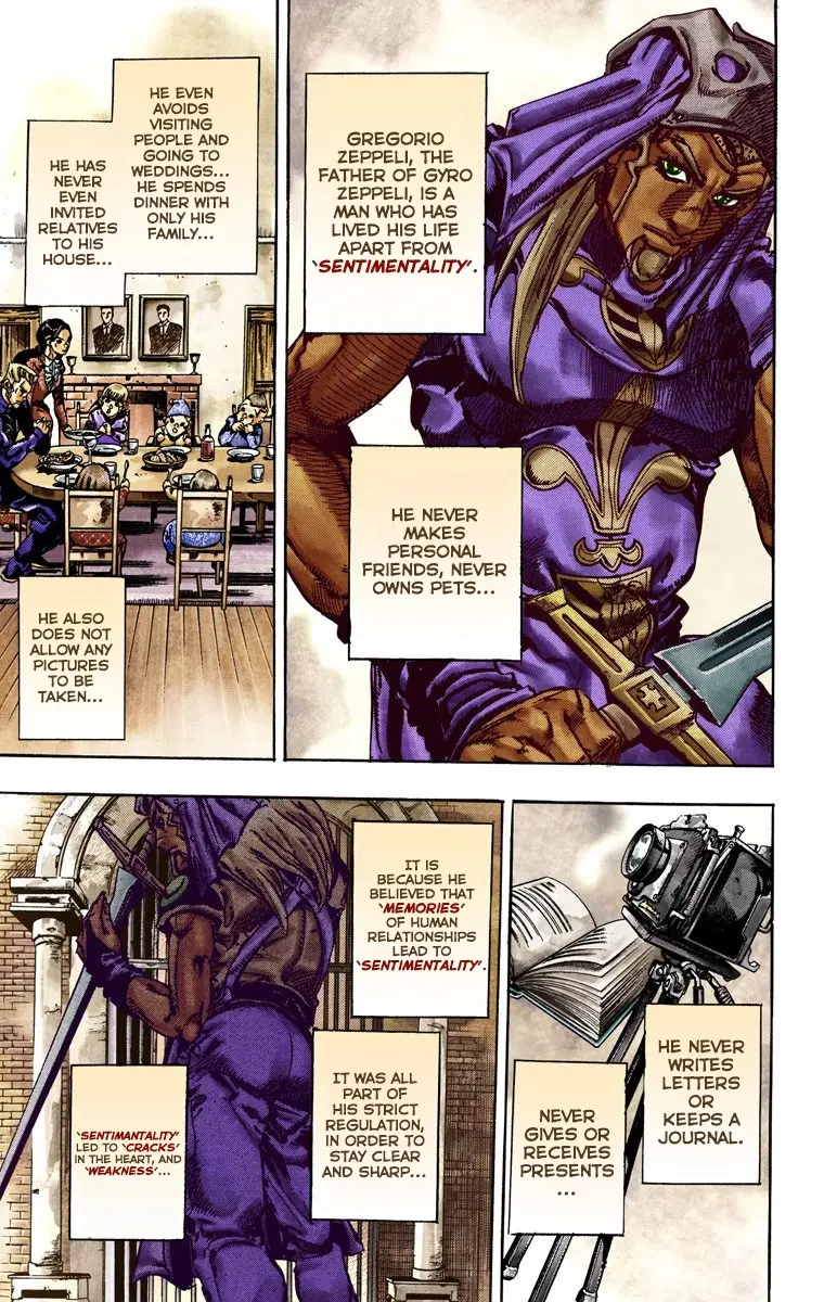 JoJo's Bizarre Adventure Steel Ball Run Colored Manga β Chapter 24 β Page 7