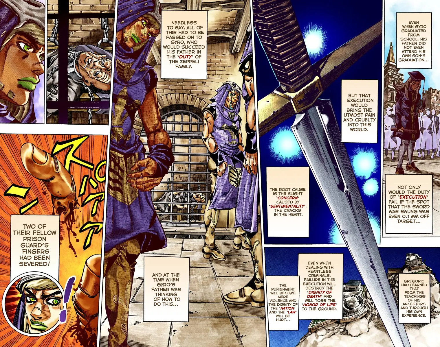 JoJo's Bizarre Adventure Steel Ball Run Colored Manga β Chapter 24 β Page 8