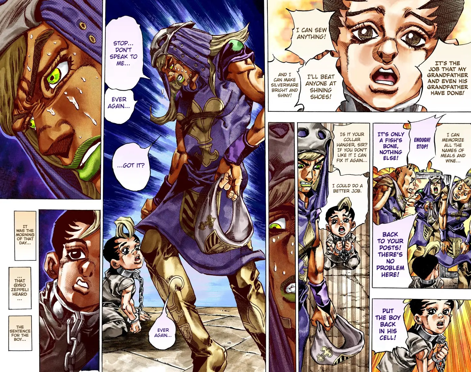 JoJo's Bizarre Adventure Steel Ball Run Colored Manga β Chapter 24 β Page 17