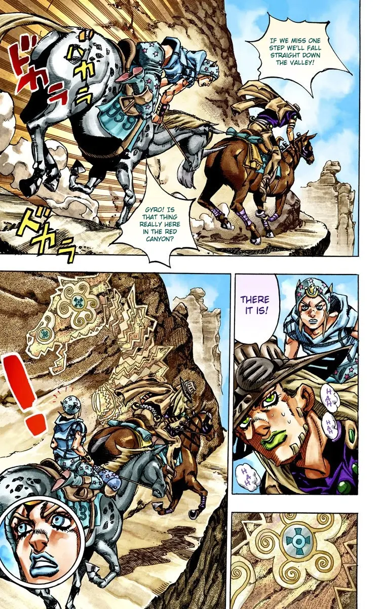 JoJo's Bizarre Adventure Steel Ball Run Colored Manga β Chapter 24 β Page 19