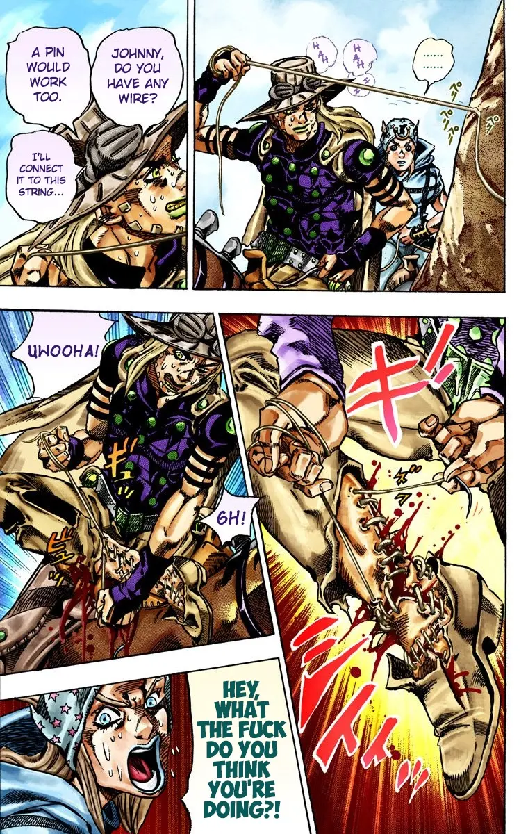JoJo's Bizarre Adventure Steel Ball Run Colored Manga β Chapter 24 β Page 21