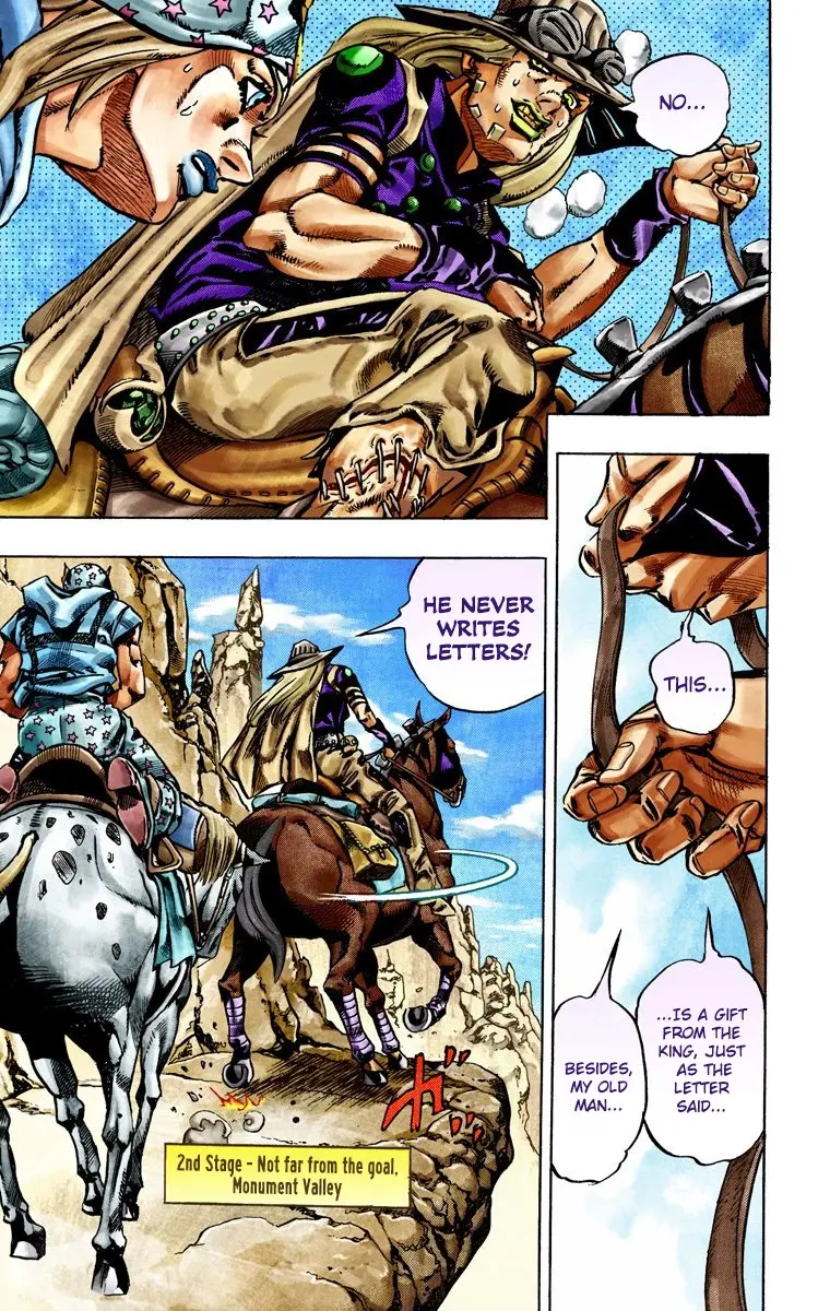 JoJo's Bizarre Adventure Steel Ball Run Colored Manga β Chapter 24 β Page 23