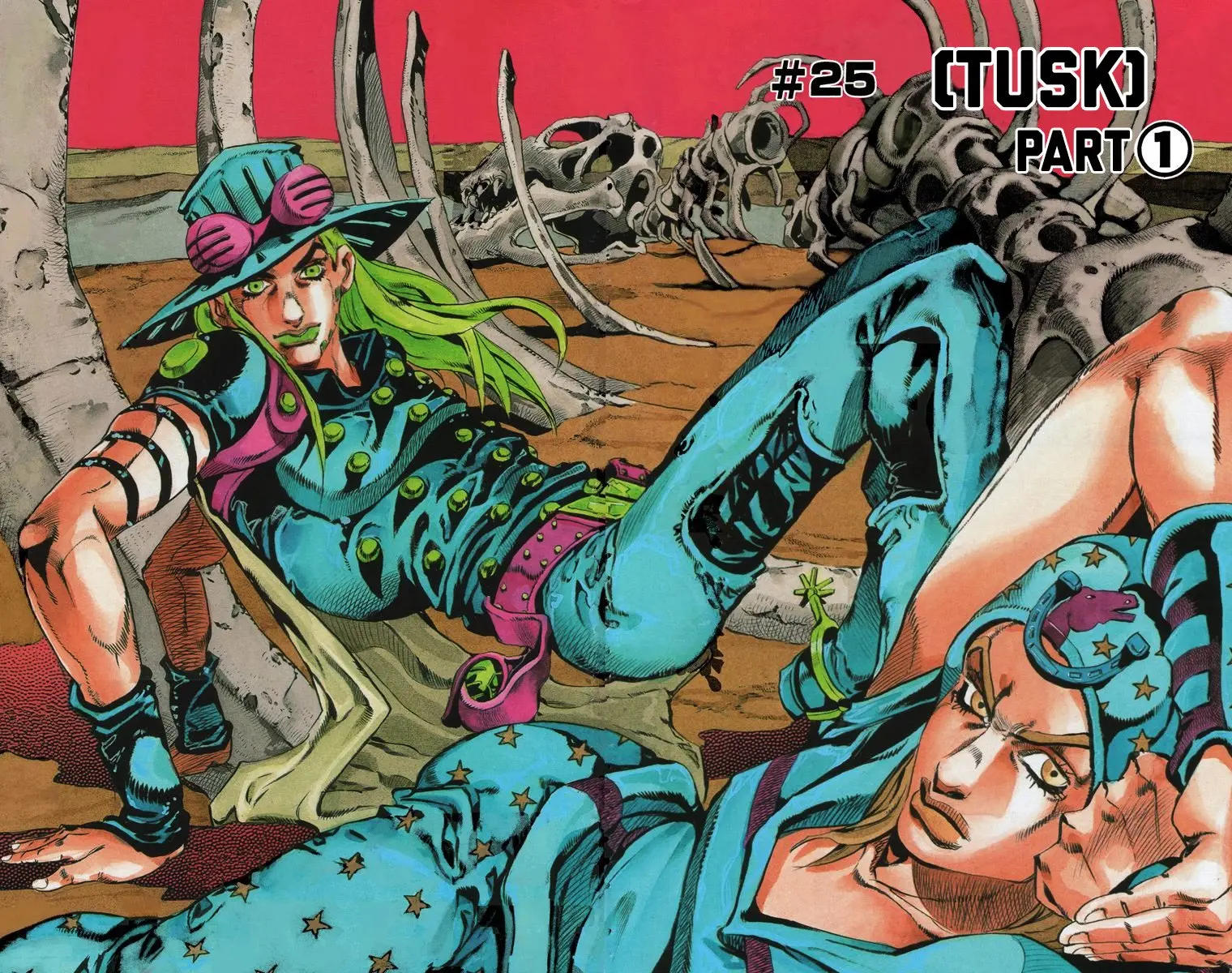 JoJo's Bizarre Adventure Steel Ball Run Colored Manga β Chapter 25 β Page 3