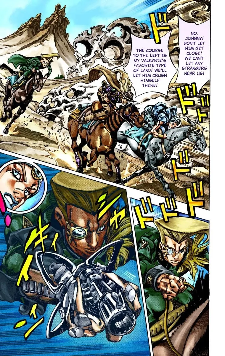 JoJo's Bizarre Adventure Steel Ball Run Colored Manga β Chapter 25 β Page 8