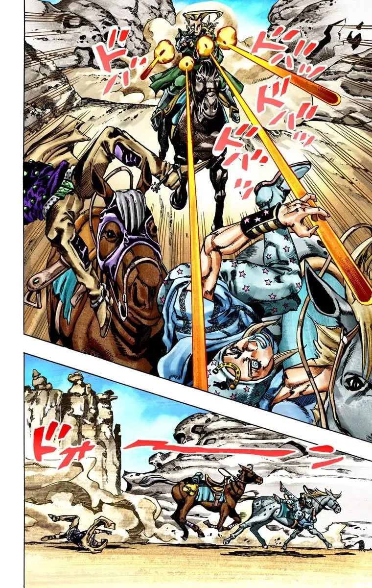 JoJo's Bizarre Adventure Steel Ball Run Colored Manga β Chapter 25 β Page 10