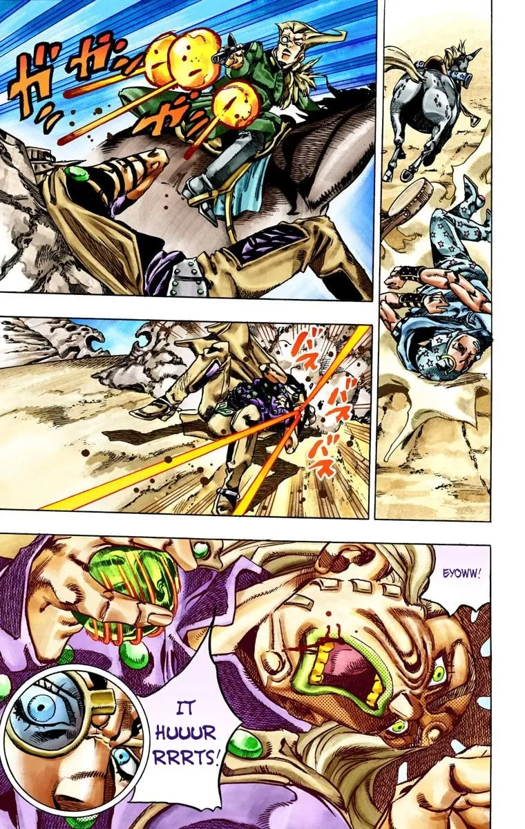 JoJo's Bizarre Adventure Steel Ball Run Colored Manga β Chapter 25 β Page 11