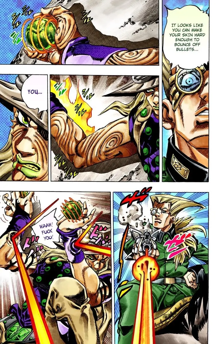 JoJo's Bizarre Adventure Steel Ball Run Colored Manga β Chapter 25 β Page 13